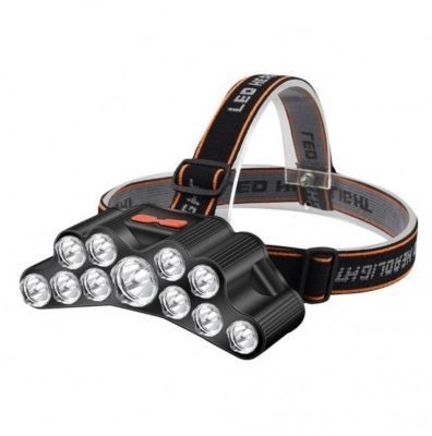 Linterna Frontal LED Recargable - Impermeable-0