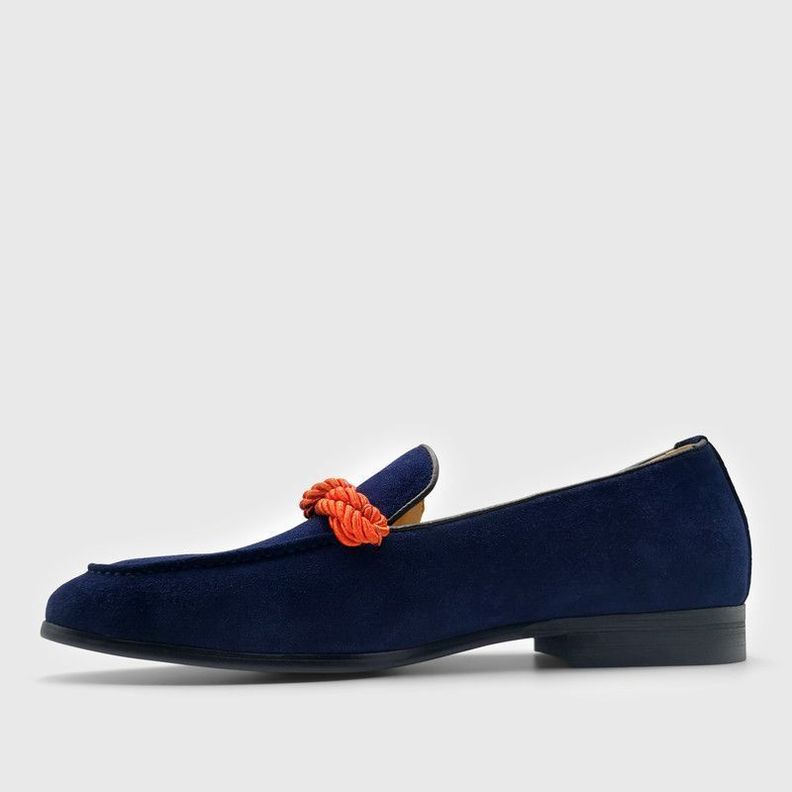 Mocasín Templarios Franco Azul Hombre-2