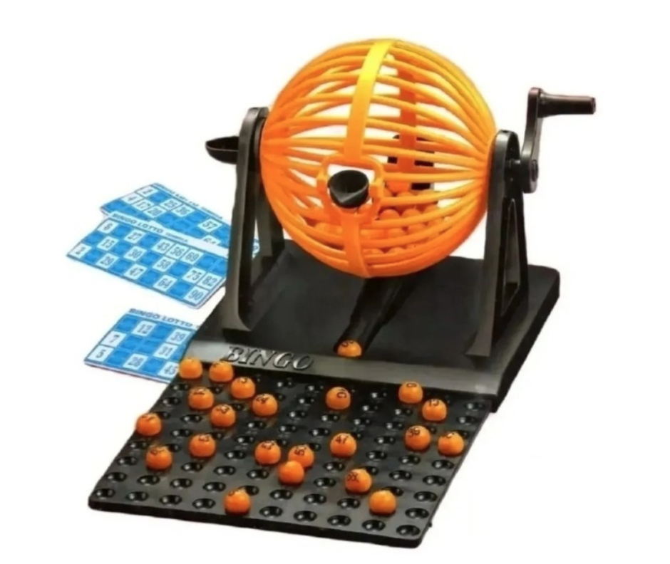 Bingo Lotto Tombola 12 Cartones 90 Numeros Bingo Familiar-1
