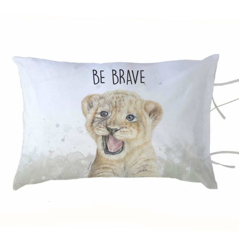 FUNDA ALMOHADA LEÓN VALIENTE 50X70-0