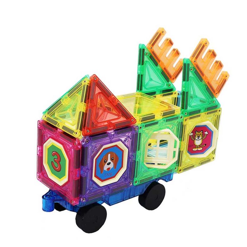 Juguete Bloques Magnéticos Didácticos Magnescape Set 132 Piezas-1
