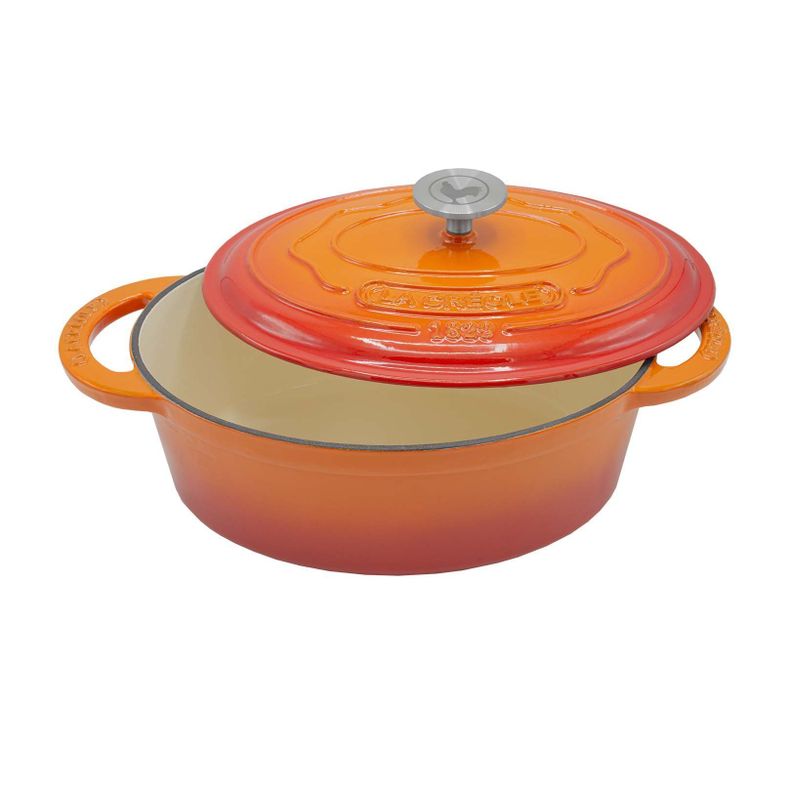 Olla ovalada Ø29 cm 4 Lts Topaze Orange-1