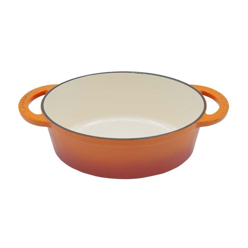 Olla ovalada Ø29 cm 4 Lts Topaze Orange-2