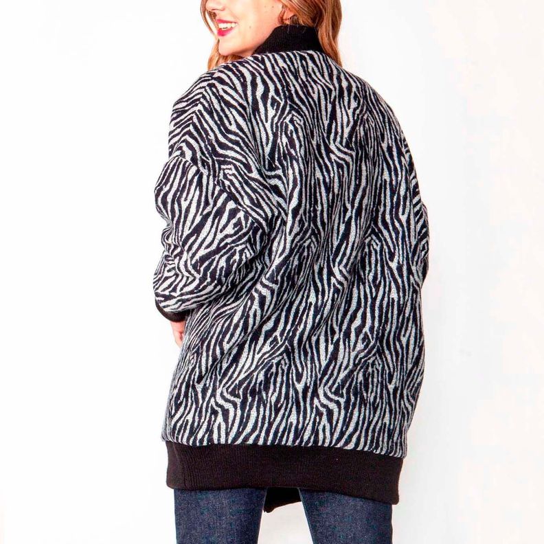 Chaqueta Bombe Penelope Cebra-2