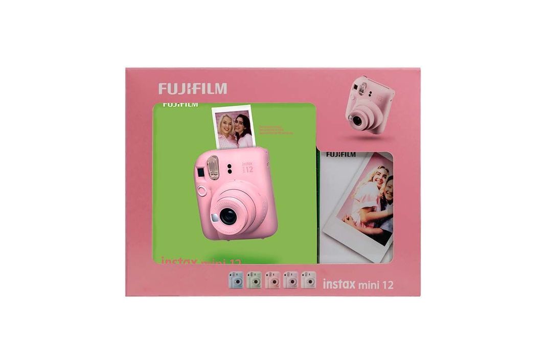 KIT INSTAX MINI 12 – BLOSSOM PINK + 10 PELÍCULAS-0