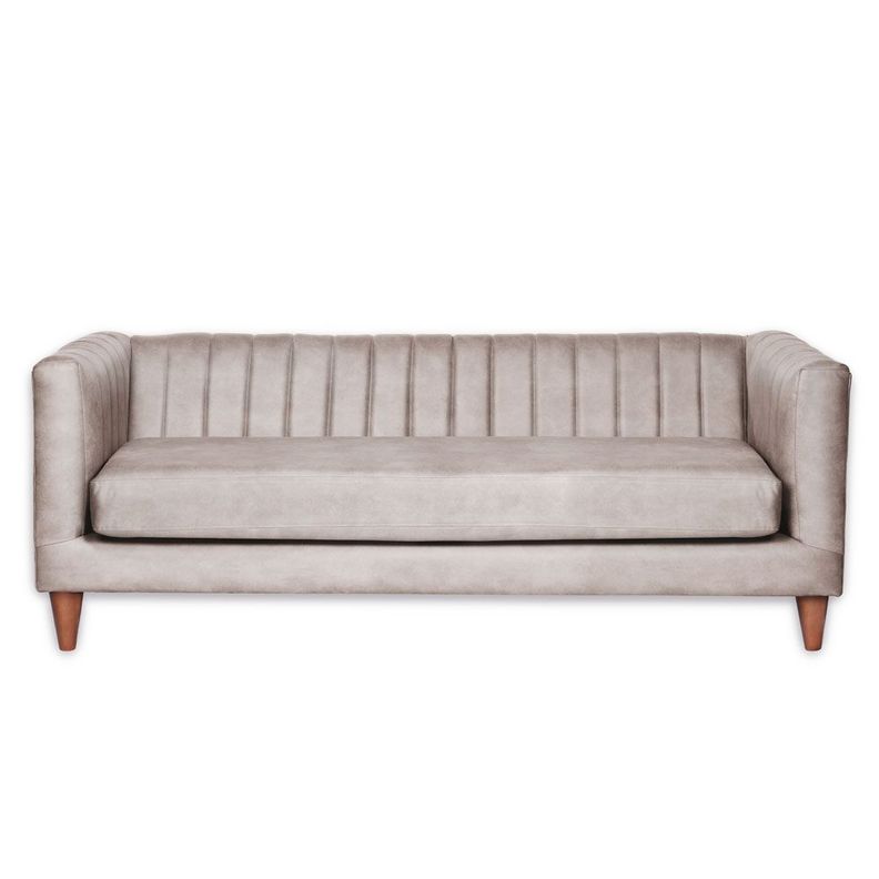 SOFA SORRENTO 3C CUERO KENTUCKY GRIS-0