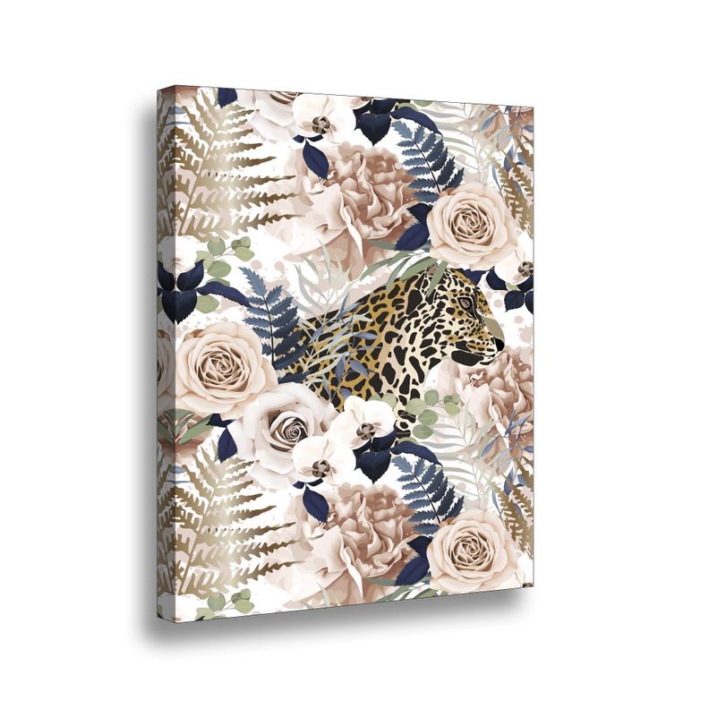 Canvas 70x50 cms Tigre Floral-0