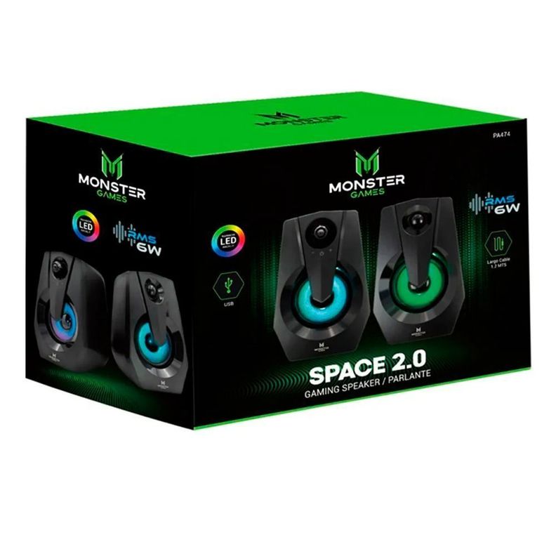 PARLANTE MONSTER GAMES SPACE 2.0-1
