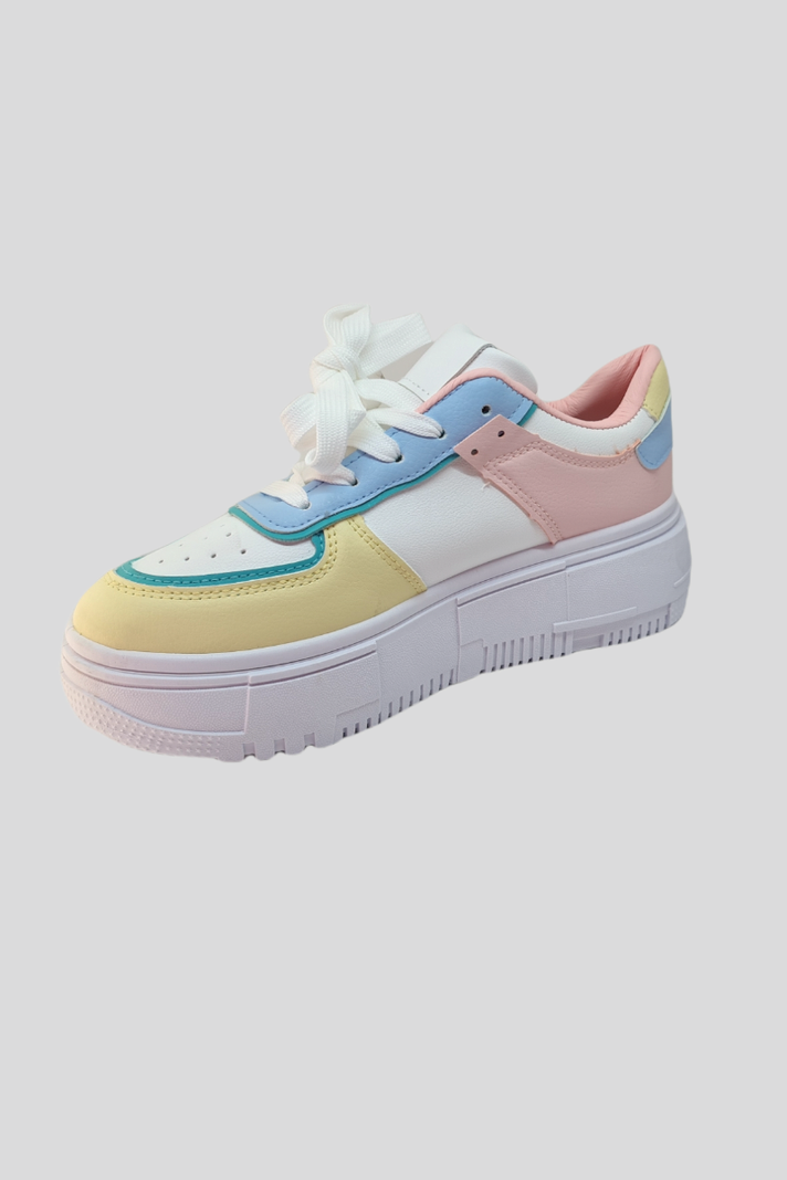 Zapatilla urbana mujer lona-1