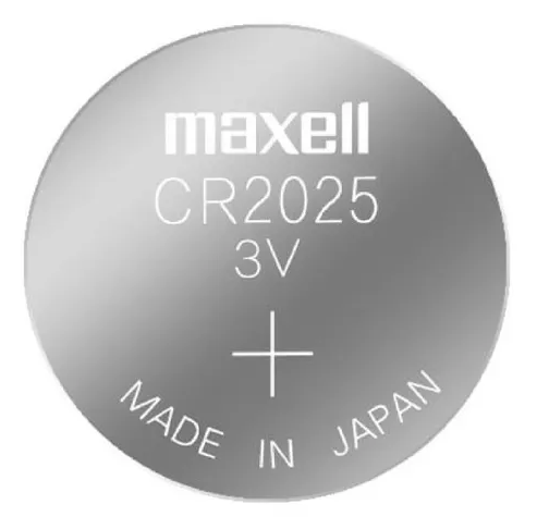 Pila Maxell CR2025 lithium Battery  3V 1 unidad-1