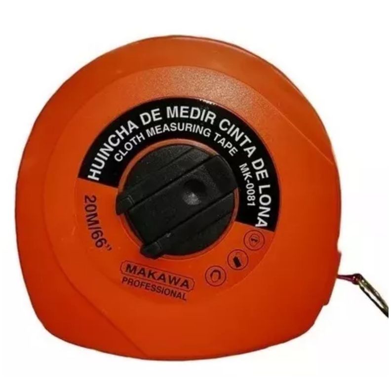 Huincha De Medir 20mts 66ft Fibra Metro-0