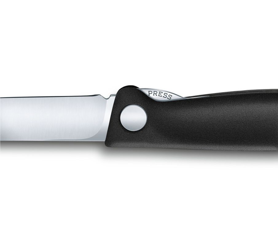 Cuchillo plegable negro liso Victorinox-2