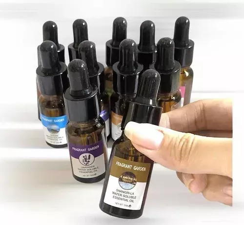 Pack De 6 Aceites Esenciales Aromáticos De 10ml Gotero Para Difusor-1