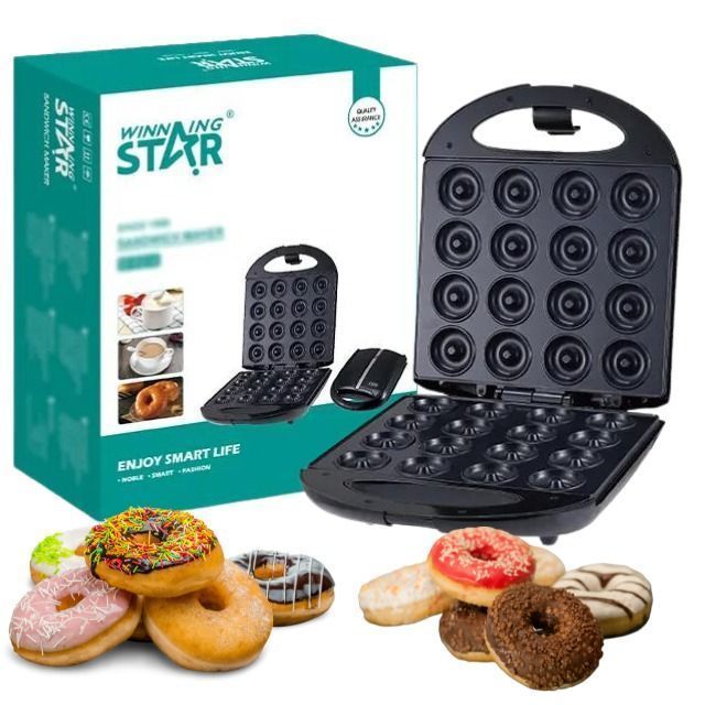 Maquina Para 16 Mini Donas Donuts Rosquillas Antia-5