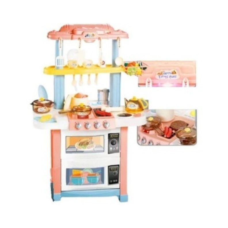 Juguete Cocina 83cm Con Luces Sonidos Y Accesorios Infantil-1