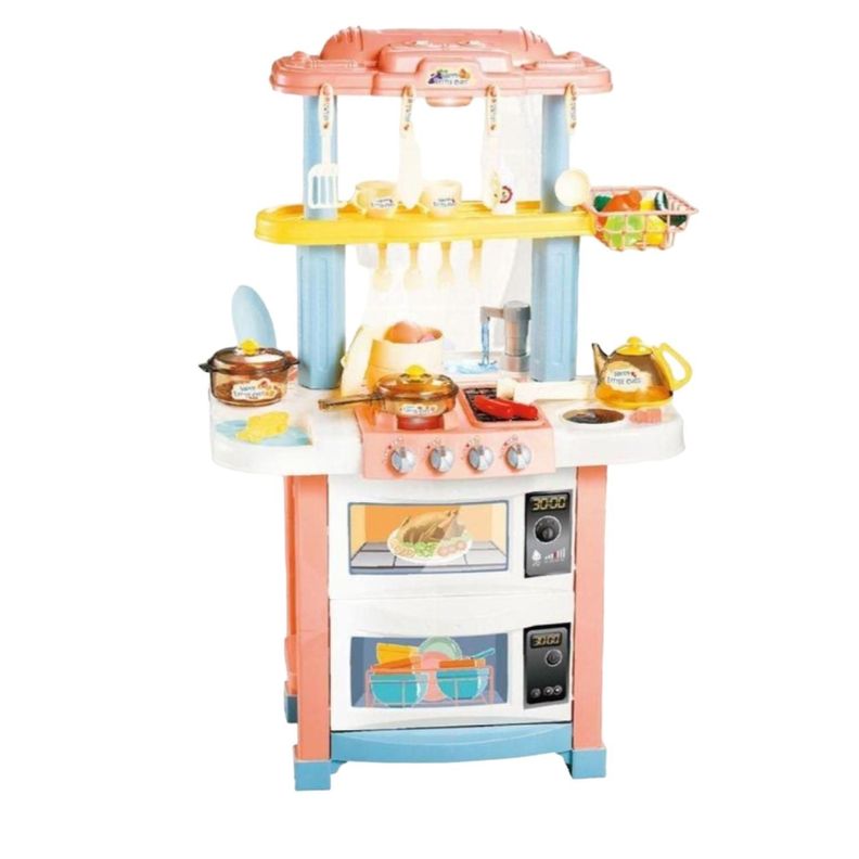 Juguete Cocina 83cm Con Luces Sonidos Y Accesorios Infantil-0