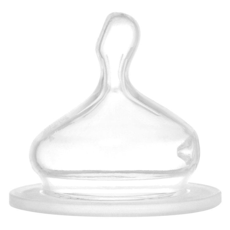 Mamadera vidrio Silicona Cuello Ancho Ciervo Naranjo 240 ml-2