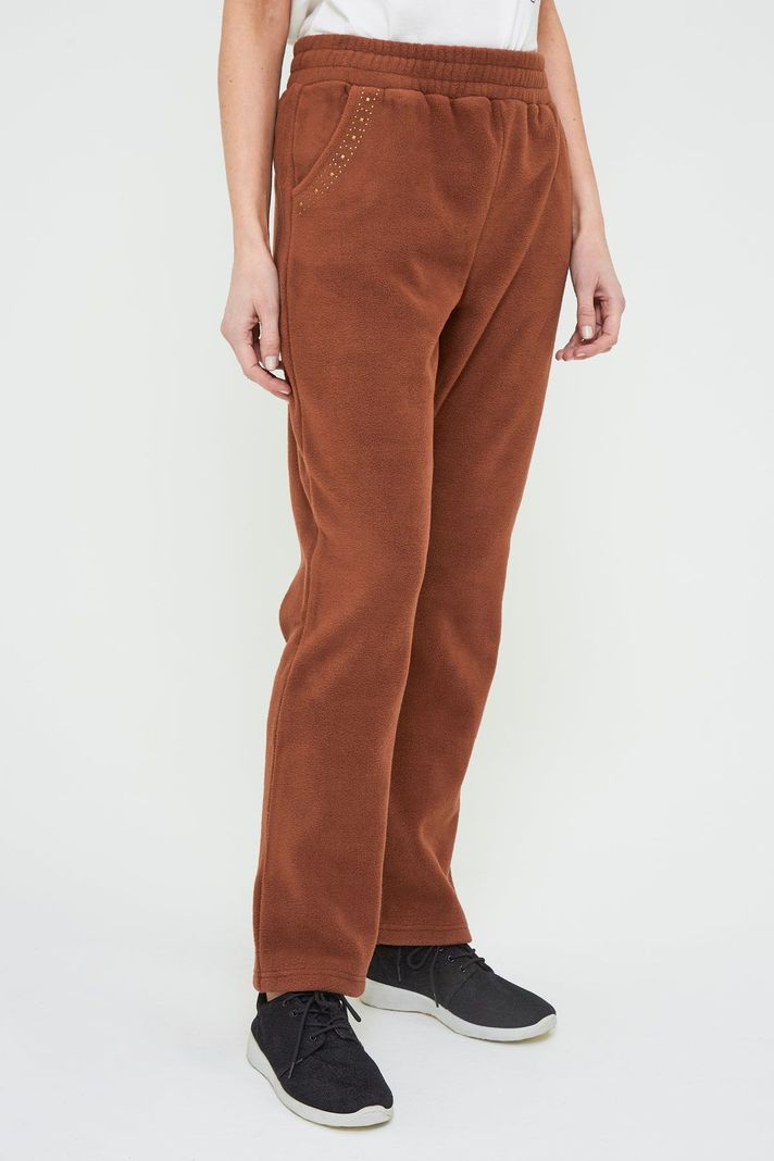 Pantalón Buzo Polar Mujer Casual-1