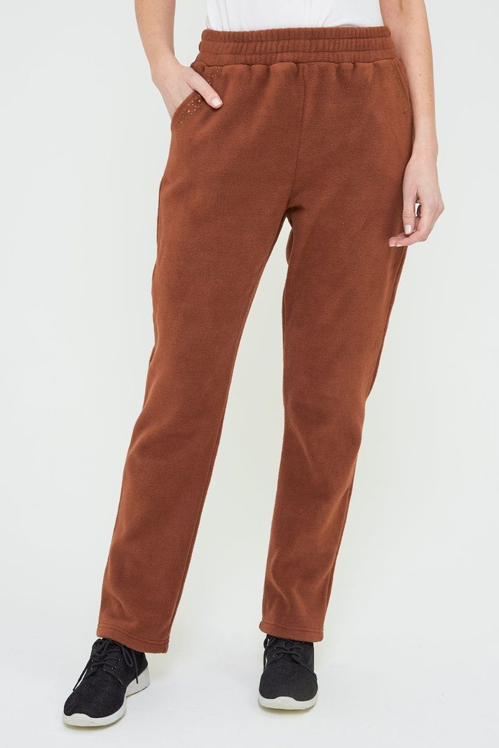 Pantalón Buzo Polar Mujer Casual-0