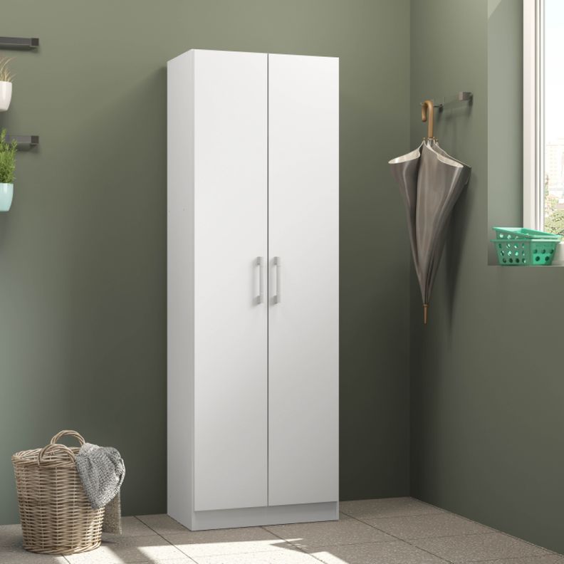 Clóset 2 Puertas Multiuso Ferri Blanco-1