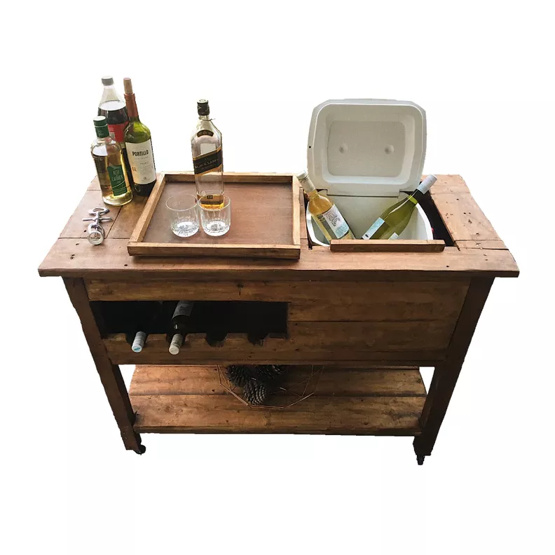 Bar Cooler Madera Reciclada-0