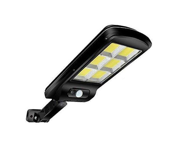 Foco Solar De 120w Tipo Poste Luz Fria+control+base+sensor-2