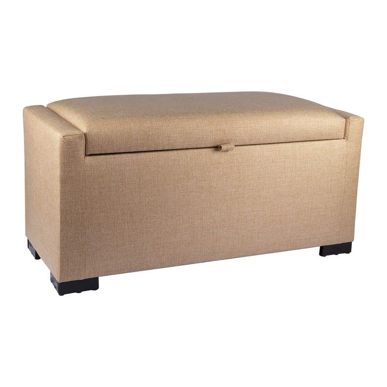 Banqueta con Baúl Leyzy Beige Omega 40X55X105 cm Máxima Design-1