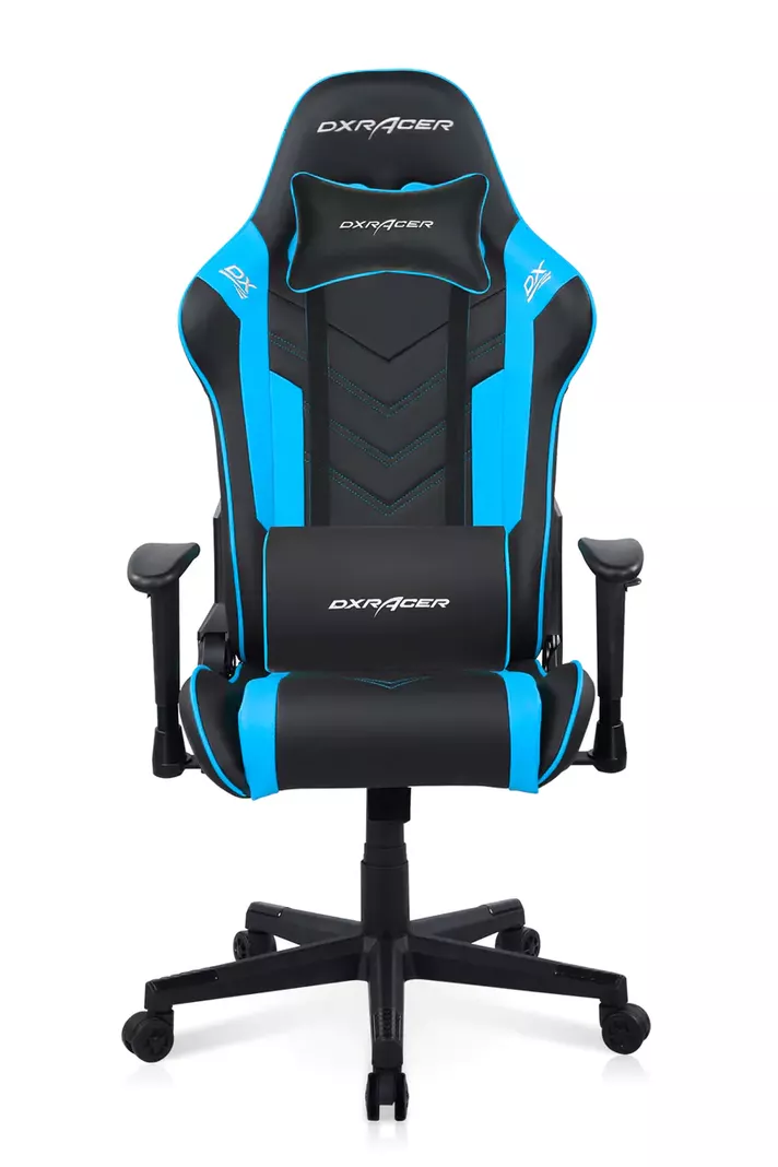 Silla Gamer Pro DXRacer F Series P132 Negro/Azul-0