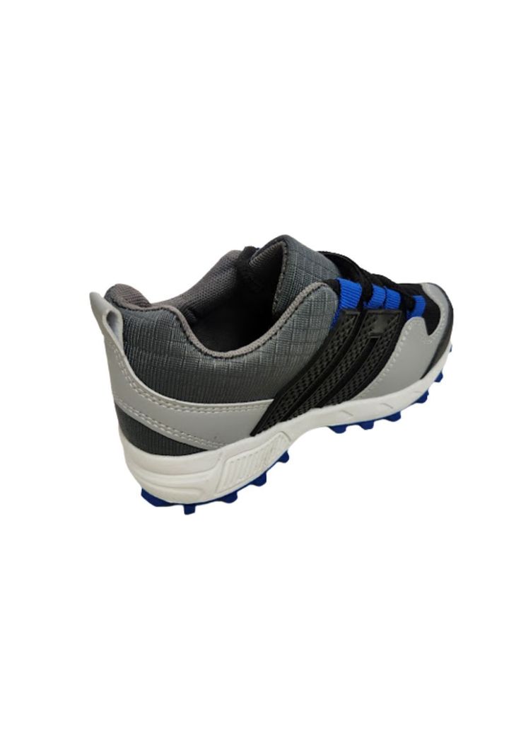 Zapatilla Niño Outdoor Negro Azul-1
