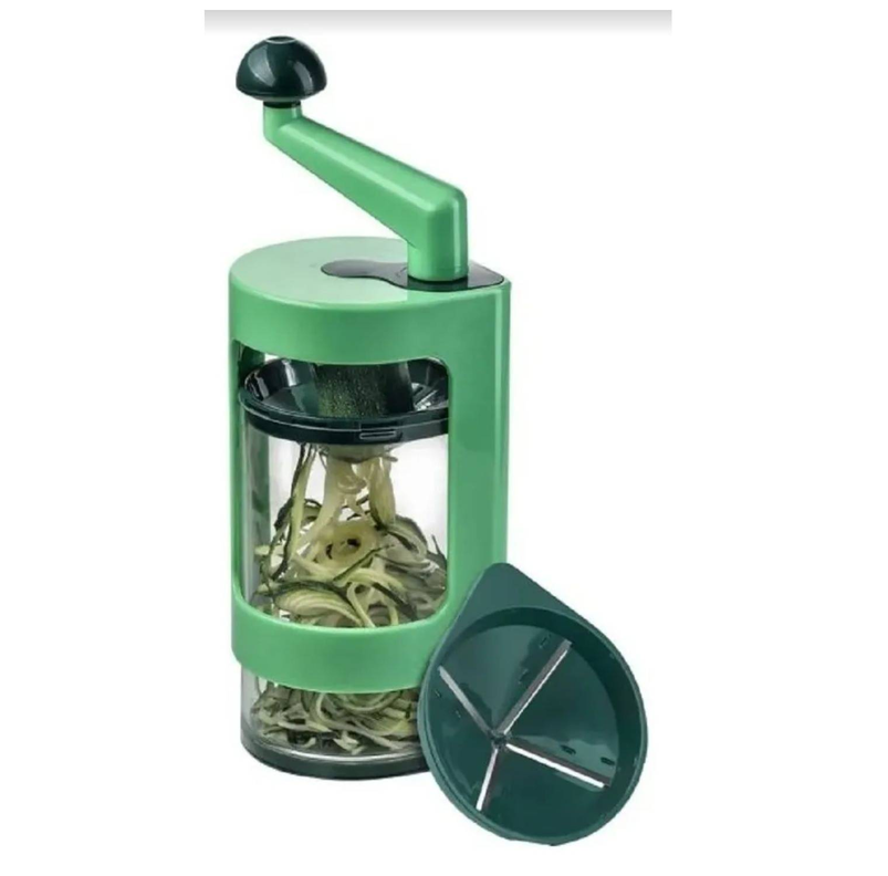 Rallador Verduras Espiral Multiuso Rebanador Cortador Picador-0