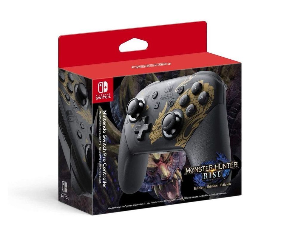Control Nintendo Switch Pro Monster Hunter Ed. - Switch - Sniper-0