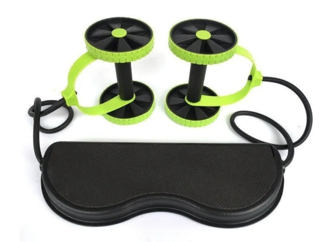Bandas Elásticas Con Rueda Ejercicios Abdomen Pecho Revoflex-1