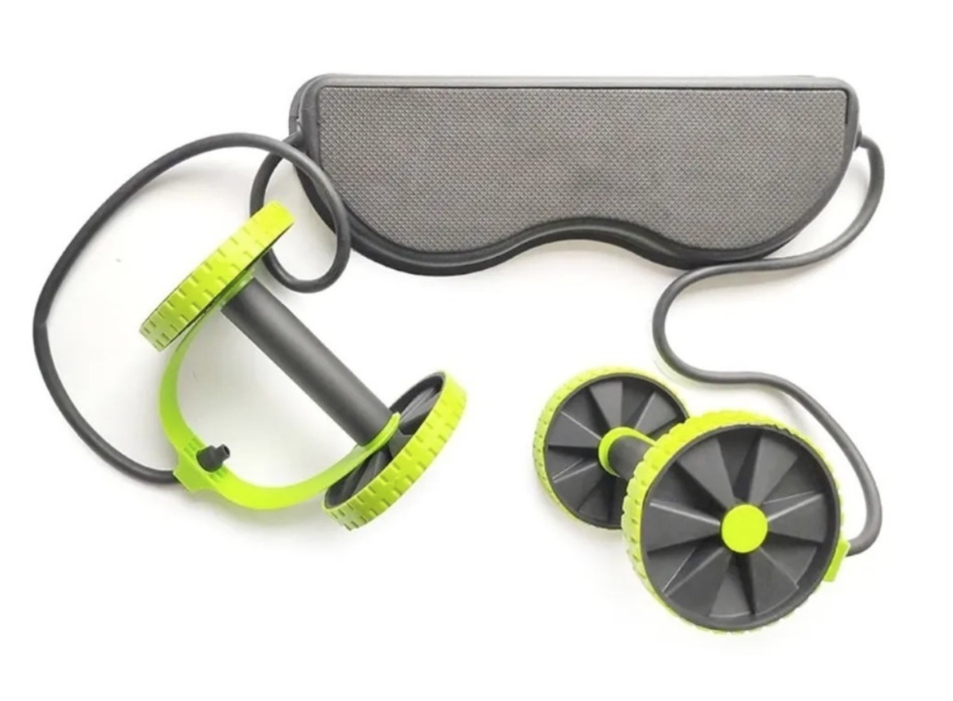 Bandas Elásticas Con Rueda Ejercicios Abdomen Pecho Revoflex-3
