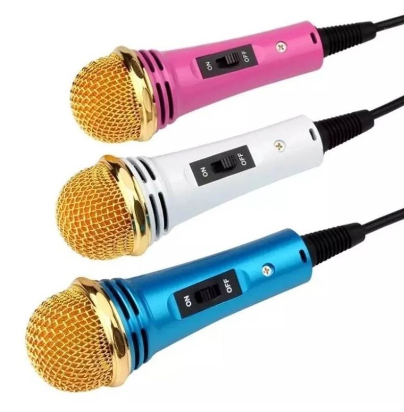 MINI MICROFONO COLORES CABLE AUX. DT-308-2