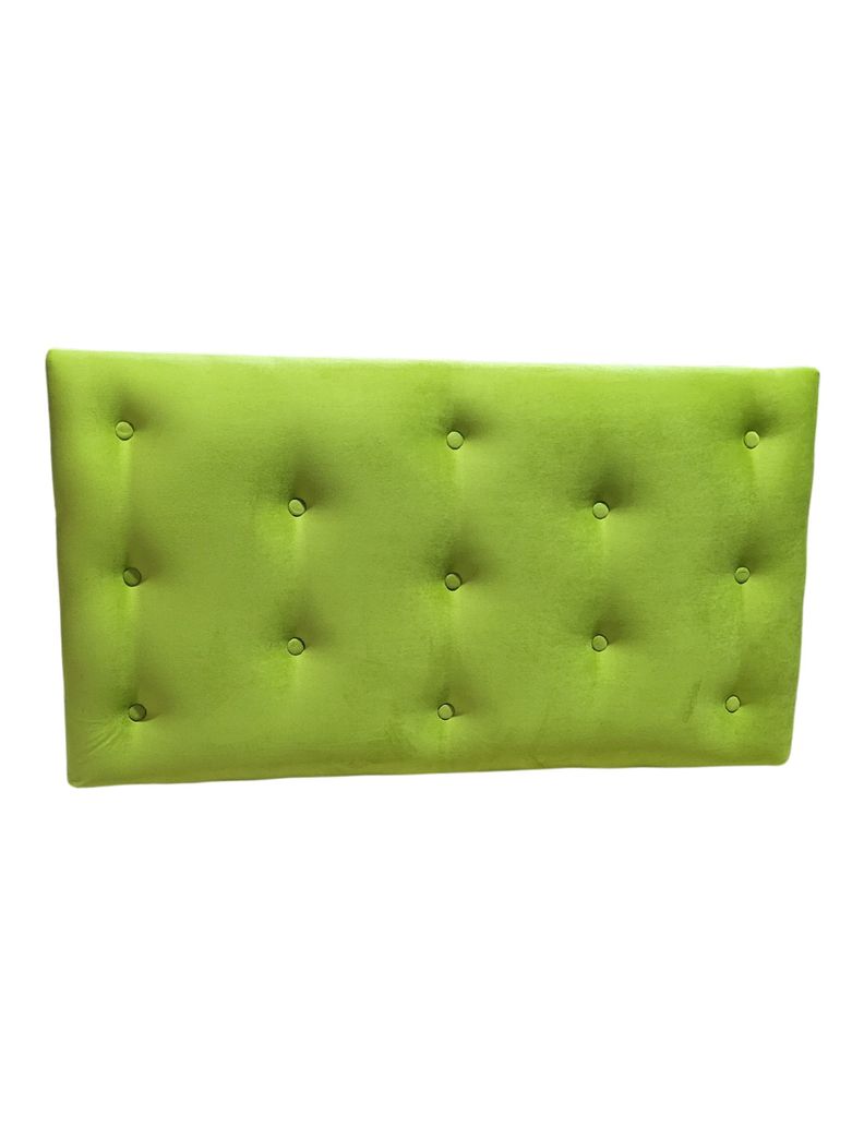 Respaldo 1.5 plazas Verde Pistacho Muebles Rimar
