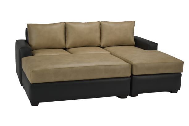 Sofá Seccional +  pouf-1