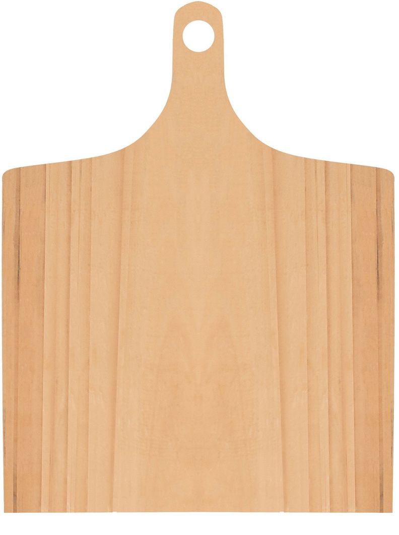 Tabla de Madera para picar alimentos 25x25 cm hecho a mano en Chile-1