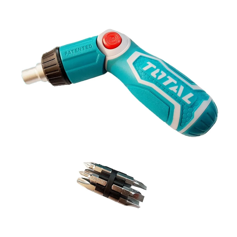 Destornillador Ratchet 13 En 1 Total Tacsd30136-2