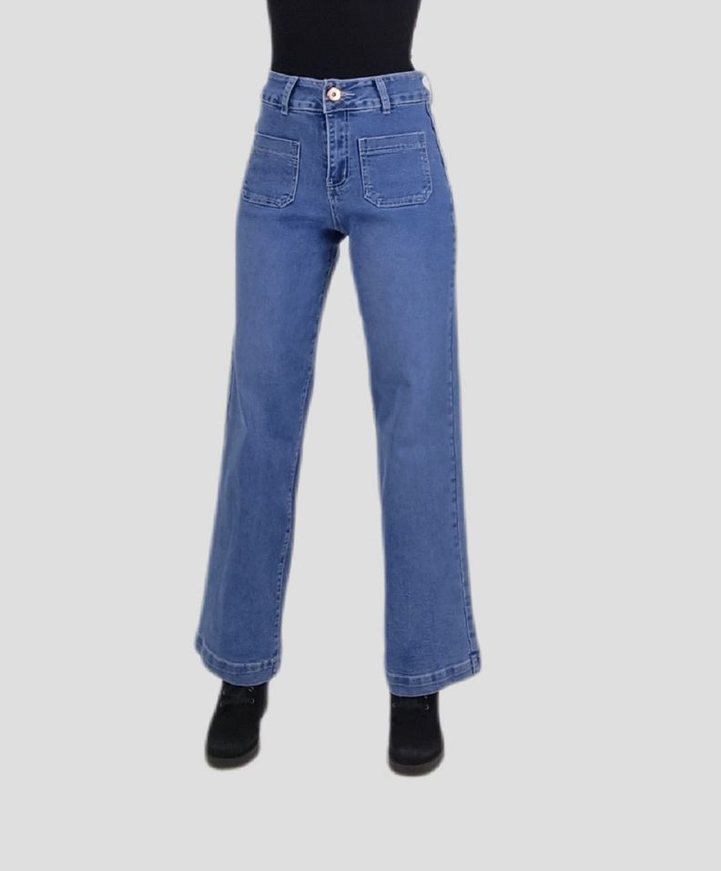 Wide leg t.alto bolsillo tipo parches-0