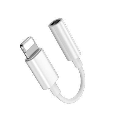 Adaptador Lightning A Jack 35mm Para Audífonos Micrófono-0