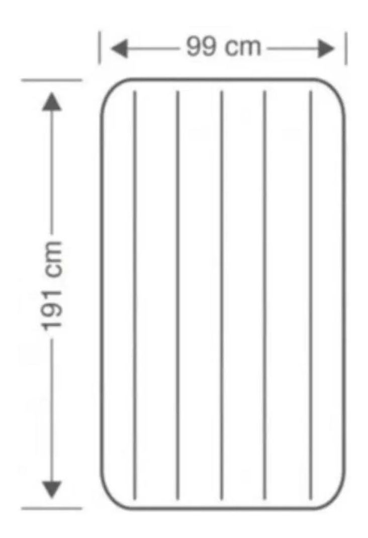 Colchón Inflable Dura-beam 99 X 191 X 25-1
