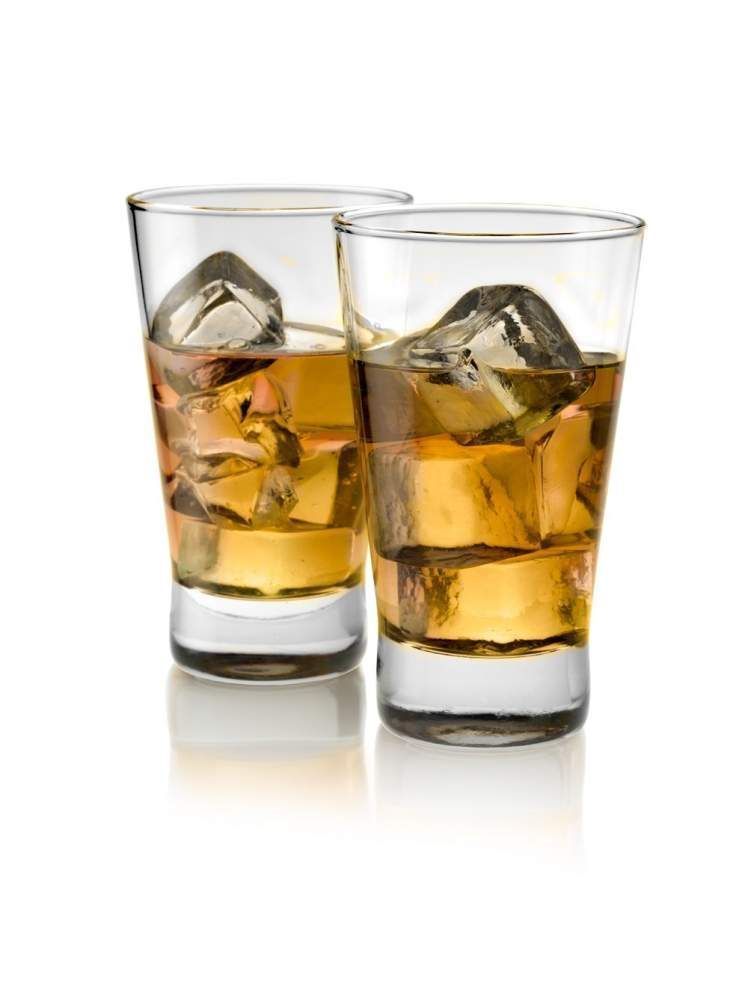 Set 6 Vasos Altos Vidrio Cristal 394ml London-0