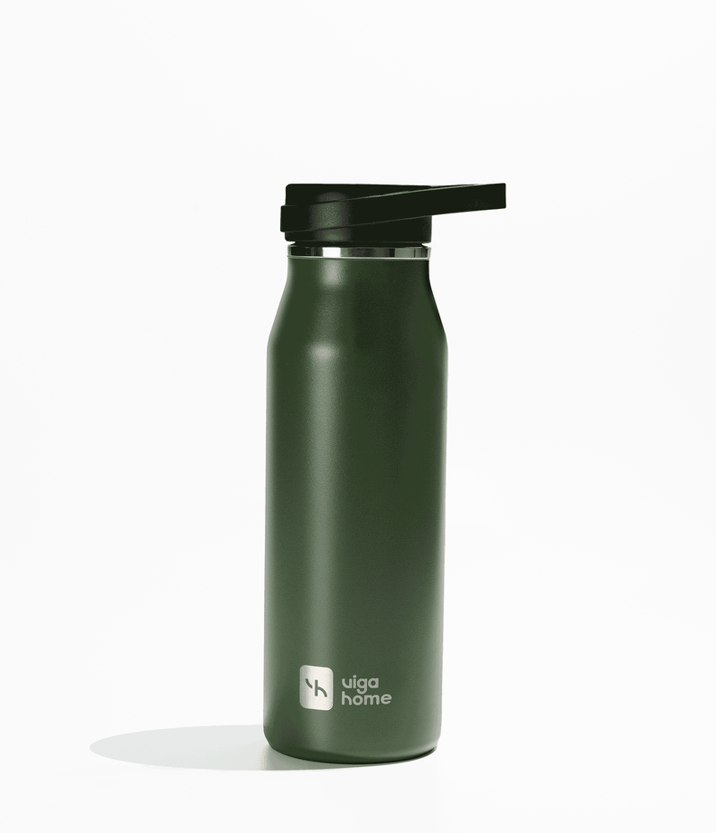 Botella de Agua Térmica 947ml Vigahome Oliva-0