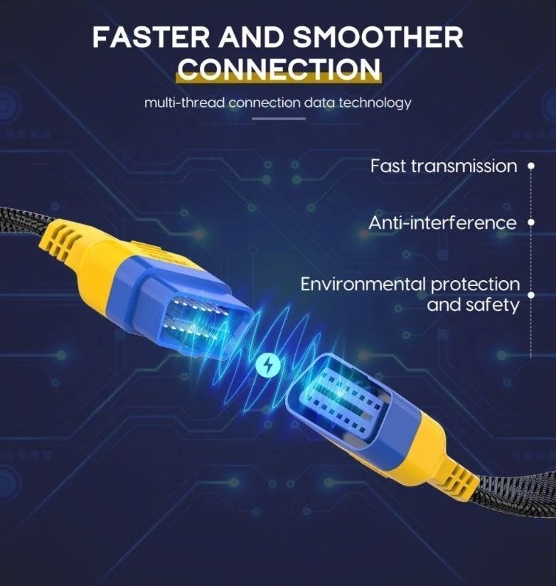 Cable de extensión OBD2 60 cm -2