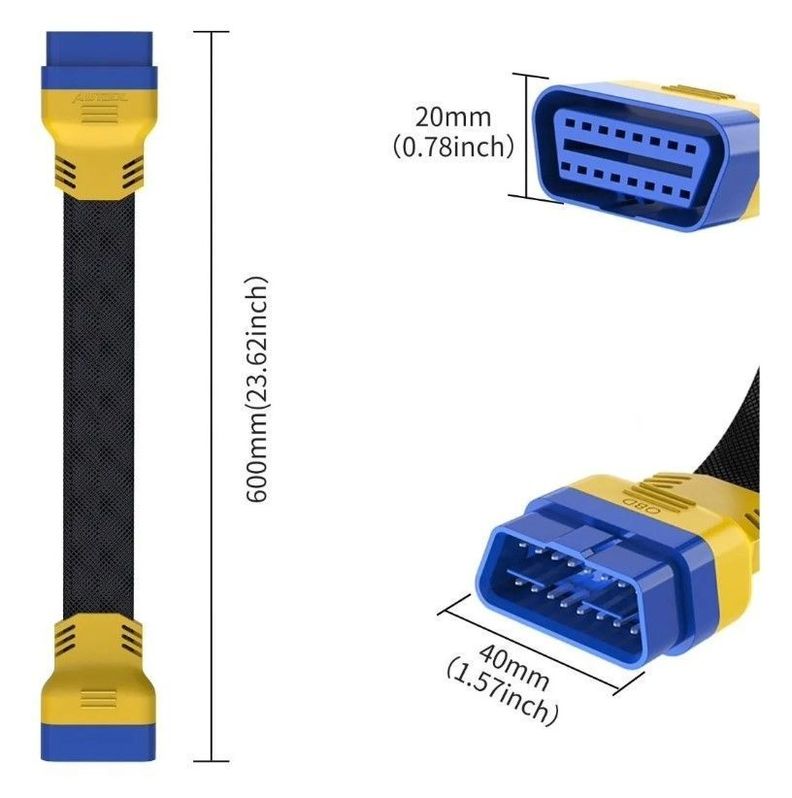 Cable de extensión OBD2 60 cm -6