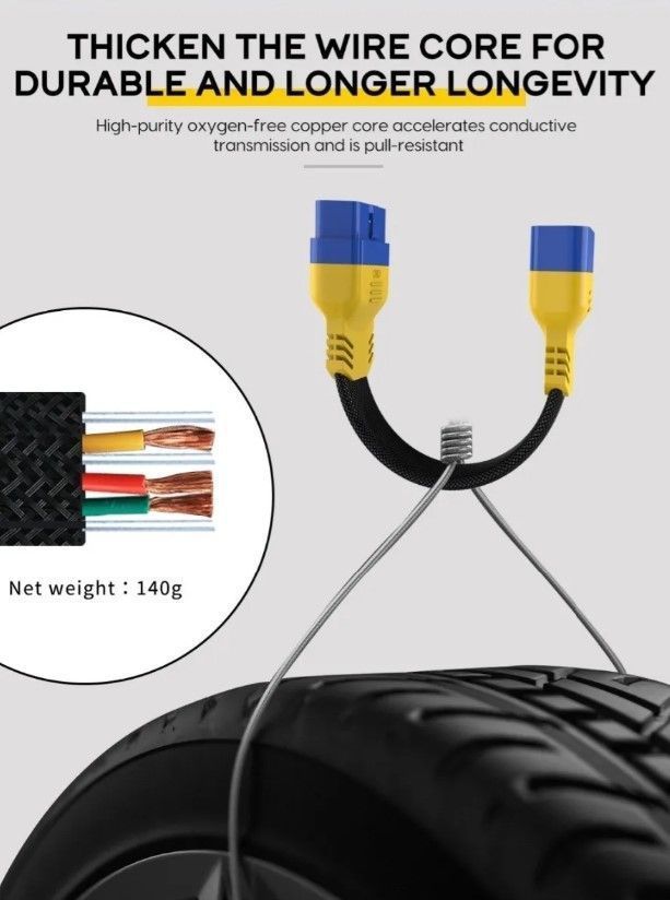 Cable de extensión OBD2 60 cm -3