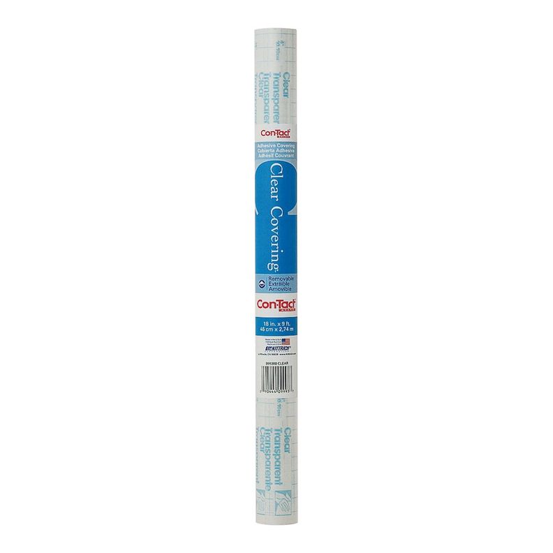 Pack 3 rollos Papel Adhesivo Transparente  Mate 274x45cm c/u-1