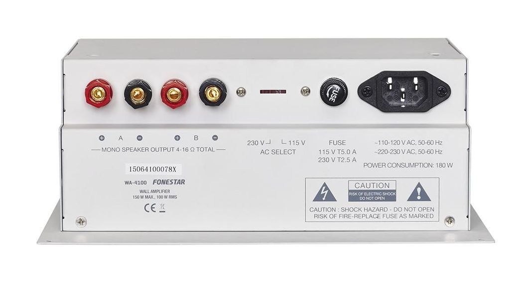Amplificador  estéreo de pared compacto Fonestar-2