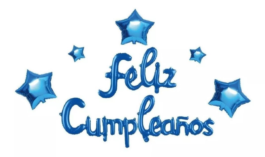 Pack 8 Globos Cumpleaños Globos Feliz Cumpleaños Fiesta-0