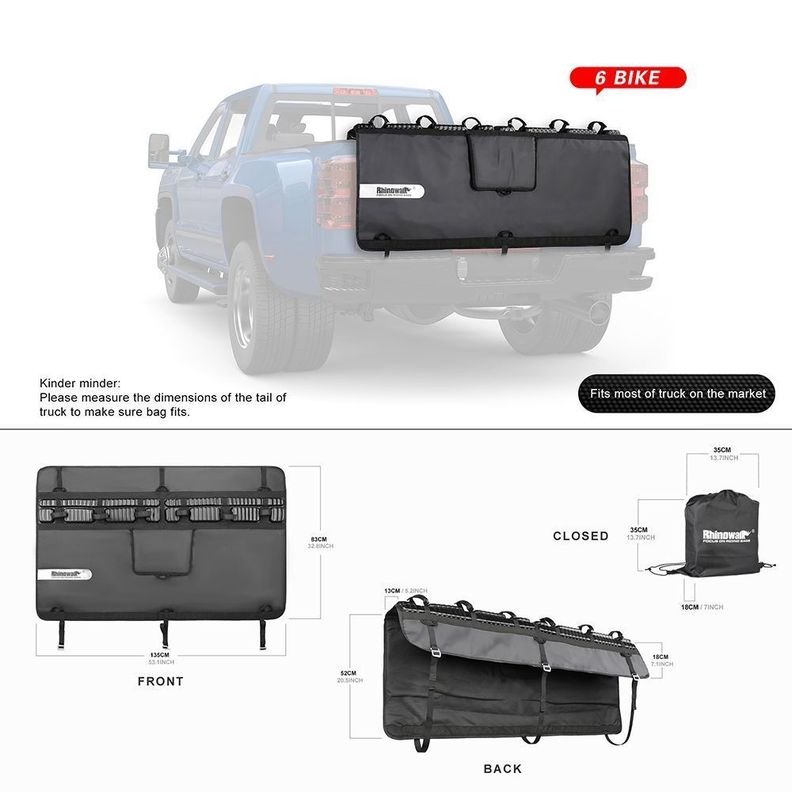 Cubre PickUp Portalon Rhinowalk para camionetas-2